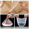 100 Pcs Disposable Food Cover Plastic Shopper Bags - Image 6