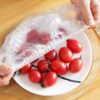 100 Pcs Disposable Food Cover Plastic Shopper Bags - Image 8