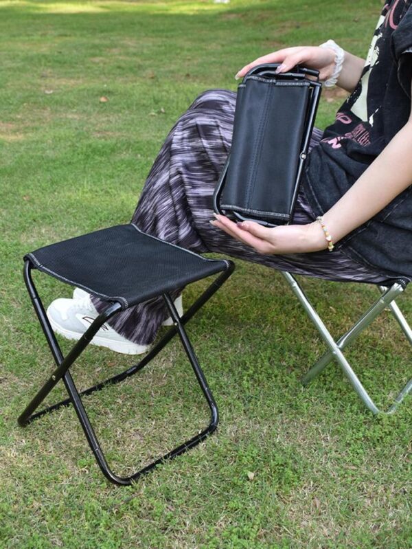 Outdoor Portable Folding Chair Portable Outdoor Camping Fishing Folding Stool Chair Leisure Chair - Image 3