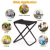 Outdoor Portable Folding Chair Portable Outdoor Camping Fishing Folding Stool Chair Leisure Chair - Image 5
