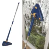 Extendable Triangle Mop 360 Twist Squeeze Window Glass Toilet Bathroom Floor Household Cleaning Ceiling Dusting (Random color) - Image 2