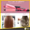 2 in 1 Nova Hair Straightener and Curler Hair Straightener + Curler Versatile Styling Tool for Straightening and Curling Hair - Image 2