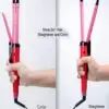 2 in 1 Nova Hair Straightener and Curler Hair Straightener + Curler Versatile Styling Tool for Straightening and Curling Hair - Image 5