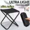 Outdoor Portable Folding Chair Portable Outdoor Camping Fishing Folding Stool Chair Leisure Chair - Image 7