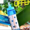 Water Bottle for Travelling 600ml / Water Bottle with Ice Pack with Sipper Best for school college university gym and travel.(random color) - Image 3