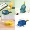 2 In 1 Dumpling Maker | Samosa Maker Without Box (Random Color) | Best Quality Samosa Maker - Image 2