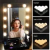 Vanity Mirror Fill Light Bulb | Changeable Luminance 3 Colors LED USB String Dimmable Vanity Light