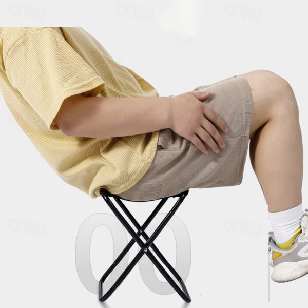 Outdoor Portable Folding Chair Portable Outdoor Camping Fishing Folding Stool Chair Leisure Chair - Image 11